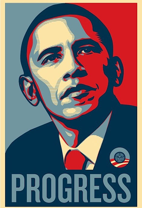Obama by Shepard Fairey