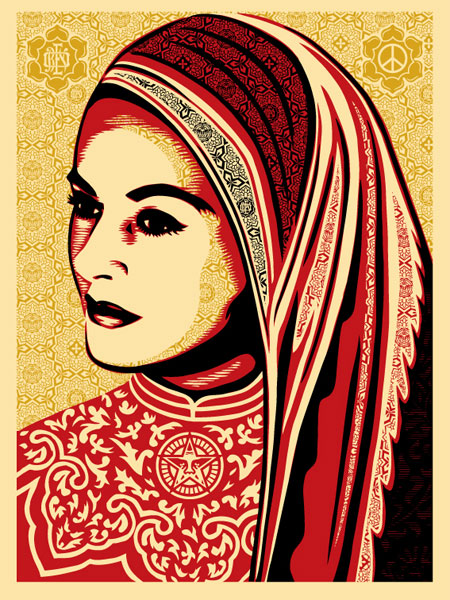 Peace Woman 18 x 24 inch Screen Print Edition of 450 SOLD OUT