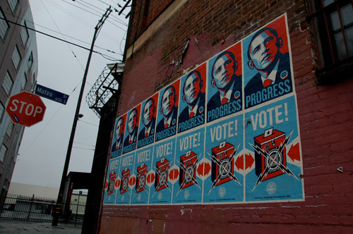 Barack Obama - Obey Giant