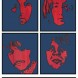 Four Giant Beatles