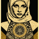 Arab Woman (Gold)