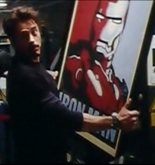 Shepard Fairey Art in Iron Man 2? - Obey Giant