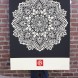 Mandala Ornament 2 (Black) Large Format