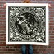 Attack In Black Large Format Album Screen Print