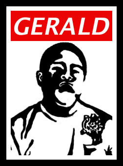 OBEY GERALD OBEY SHIRT