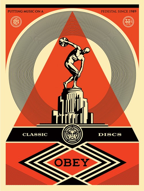 Obey Classic Discs poster FNL