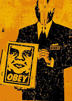 Suit Red - Obey Giant