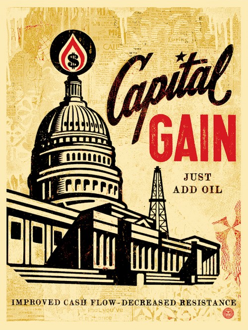 Capital Gain fine art