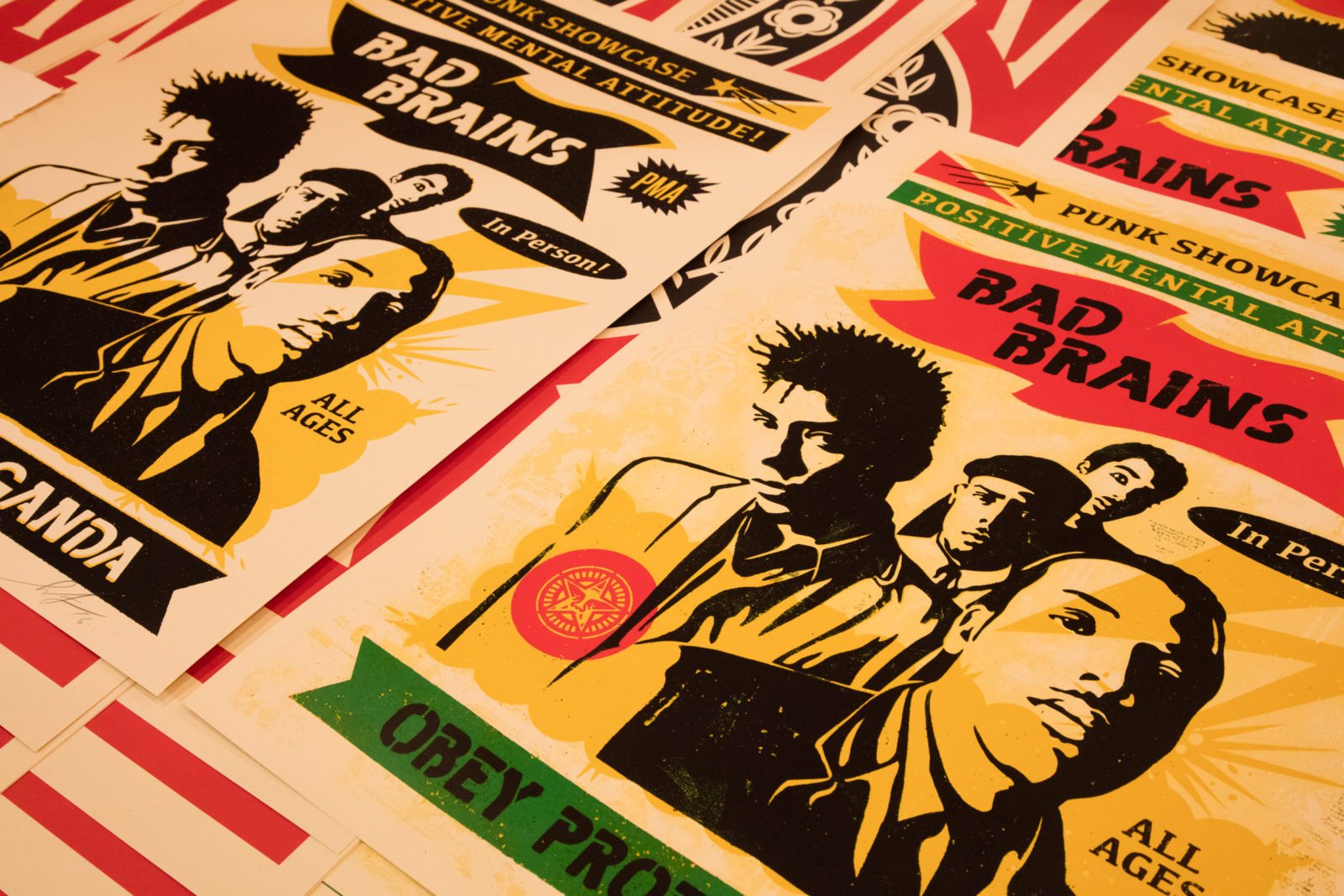 3 LIMITED EDITION BAD BRAINS PRINTS AVAIL. THIS SAT! - Obey Giant