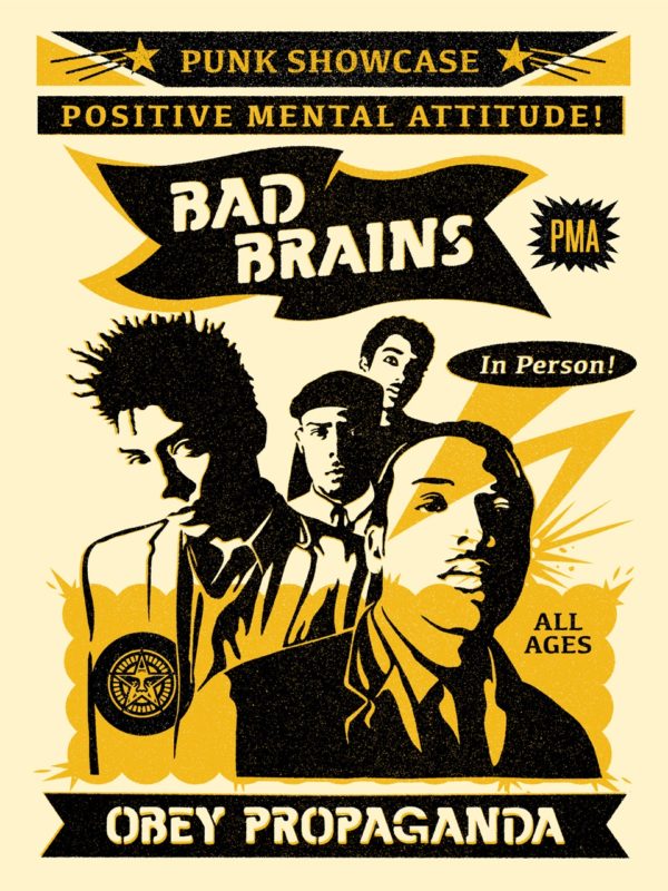 BAD BRAINS PUNK SHOWCASE (ROCK FOR LIGHT) - Obey Giant