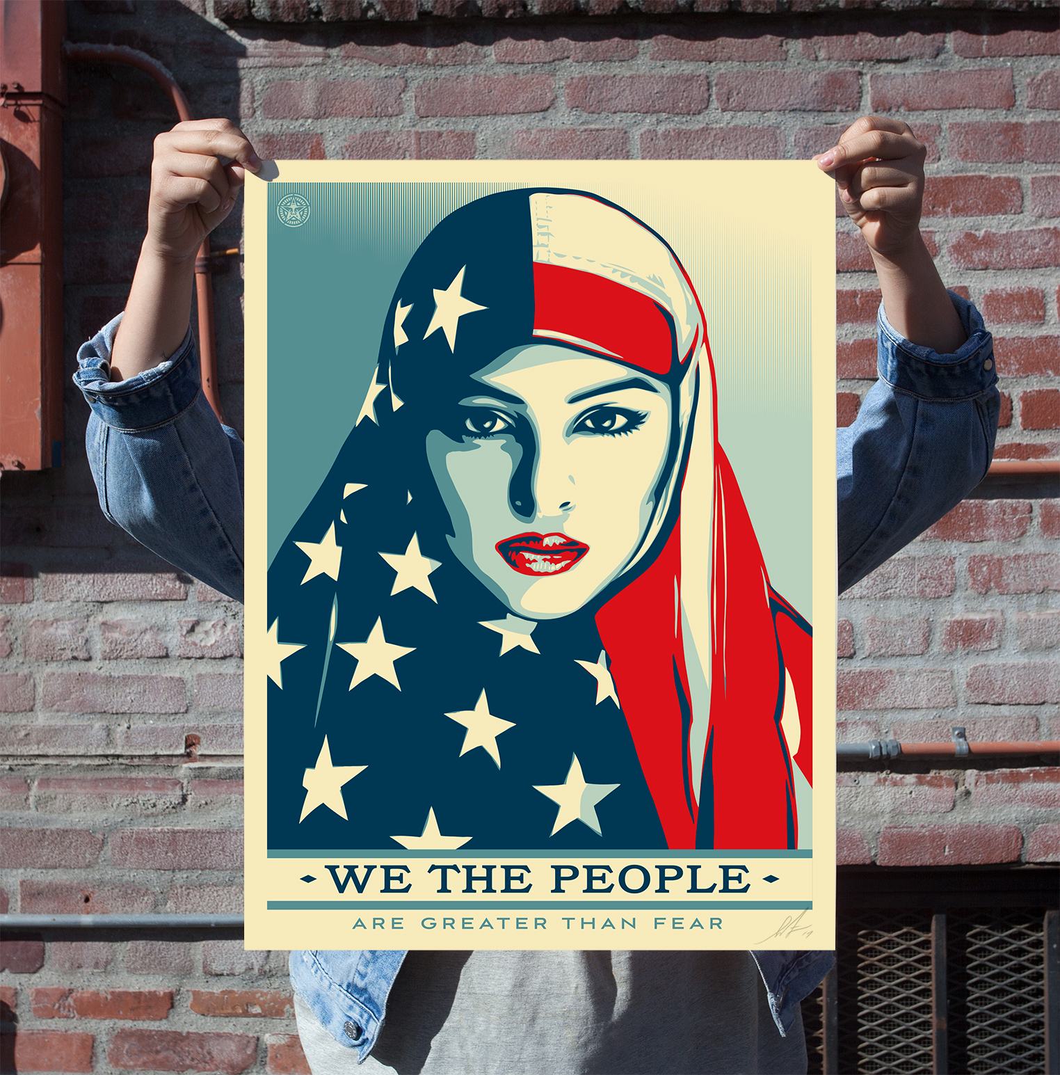 Life gives us the people. Шепард Фейри Обама. Шепард Фейри стрит арт. We the people Shepard Fairey. Шепард Фейри we are people.