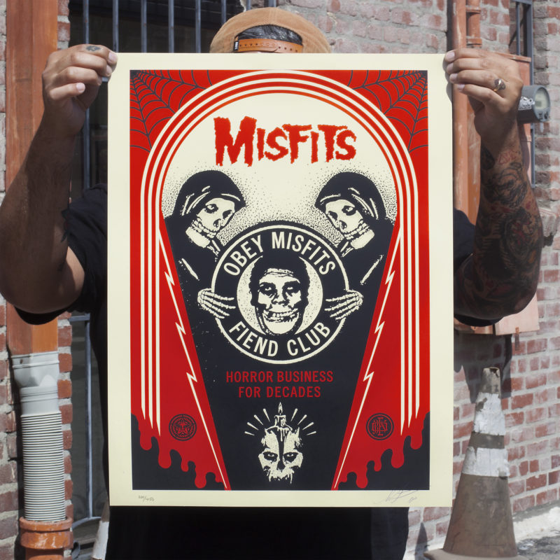 Misfits-Horror Business Crypt-Print - Obey Giant