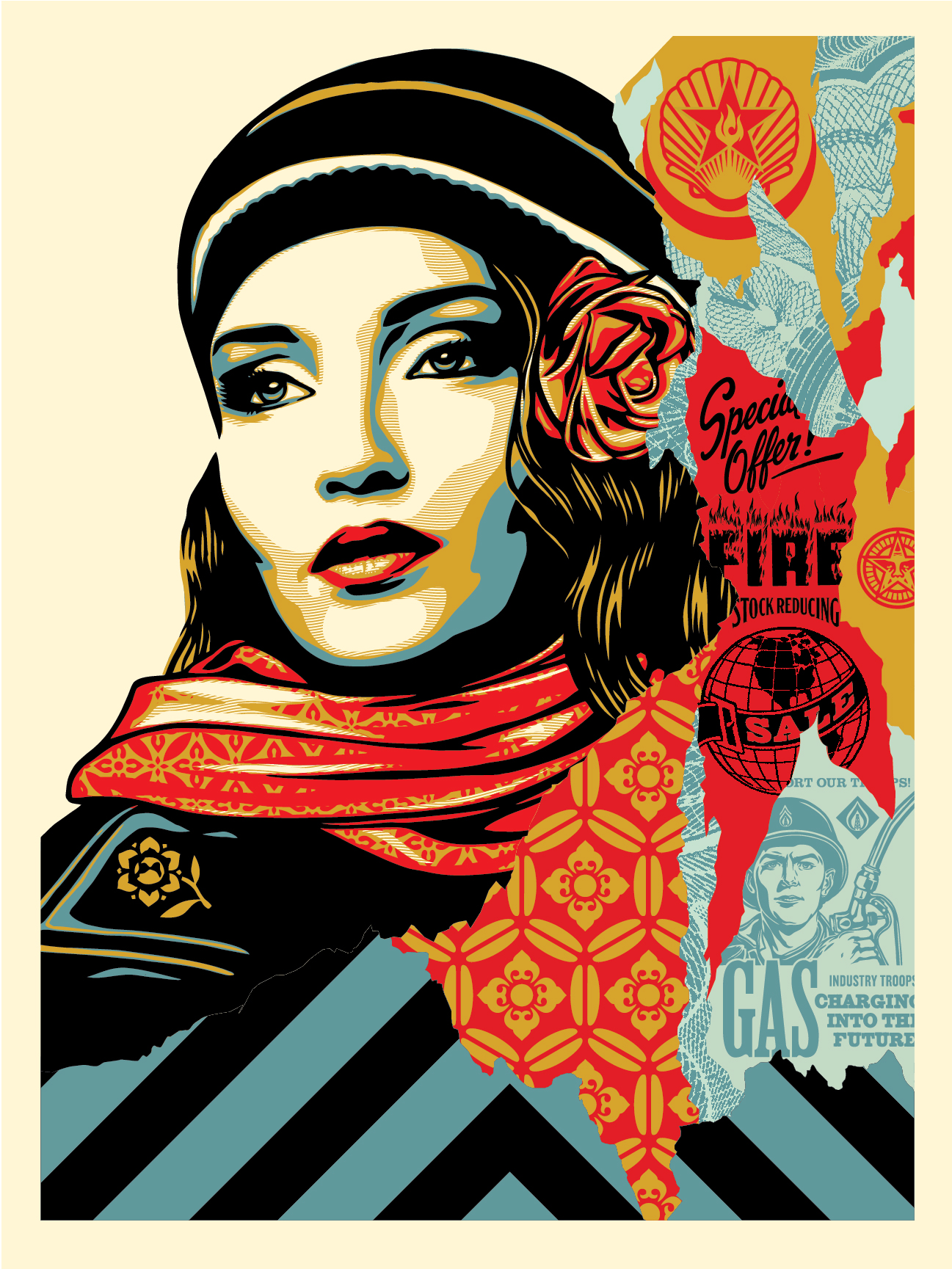 Obey Fire Sale Screen Print Avail. 8/16! - Obey Giant