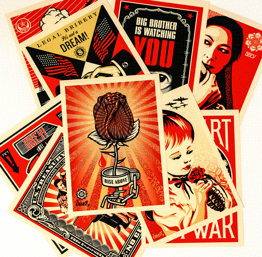 Facing the Giant 30th Anniversary Sticker Pack Available Now! - Obey Giant
