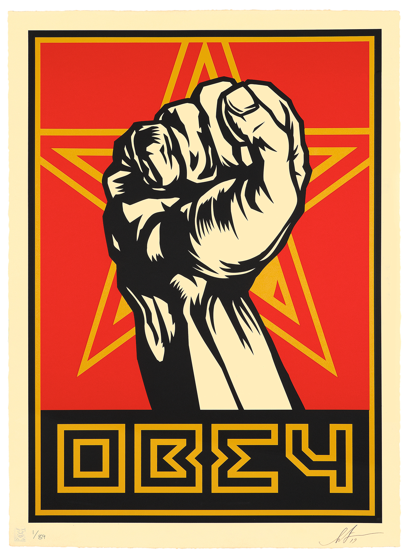 Obey Fist Obey Giant