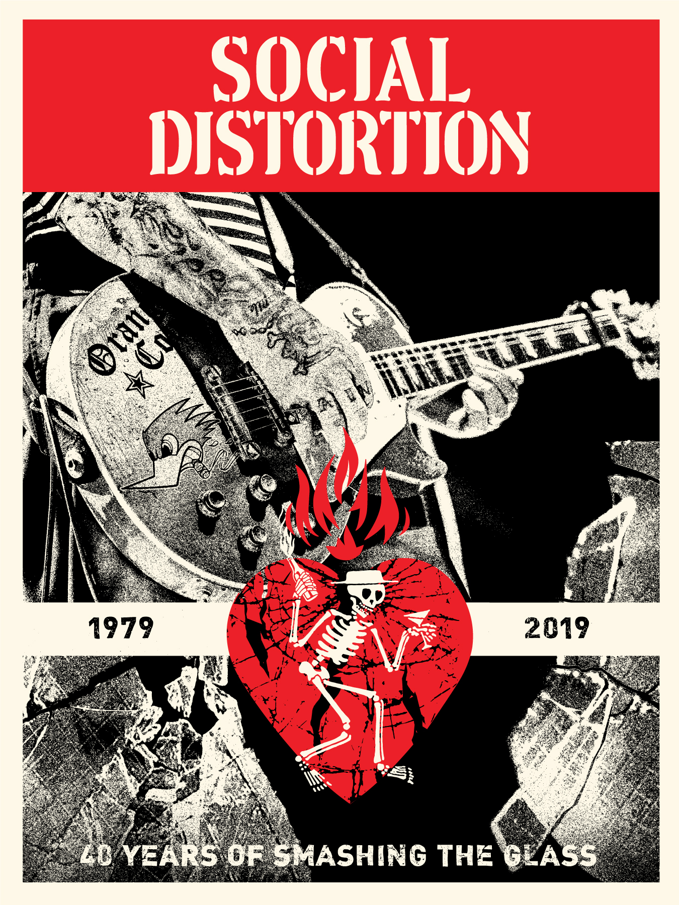 SOCIAL DISTORTION - Obey Giant