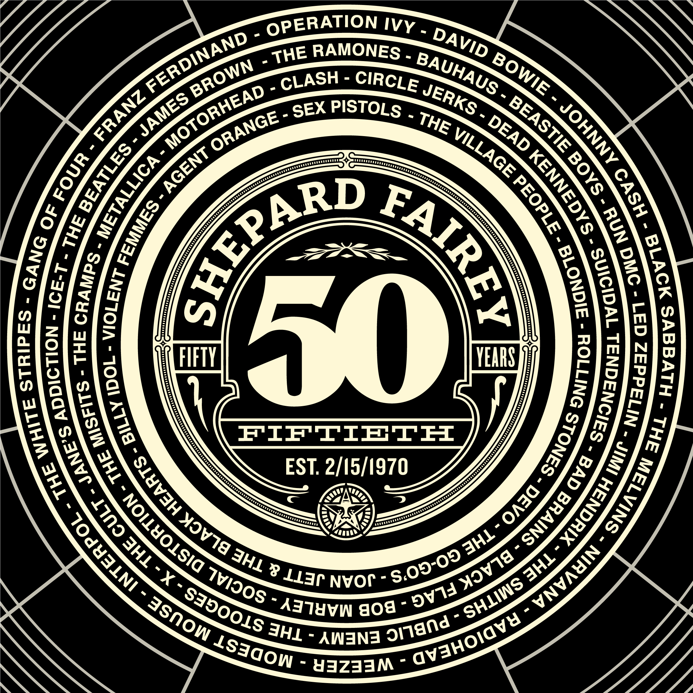 50 at 50 The Soundtrack of Shepard Fairey