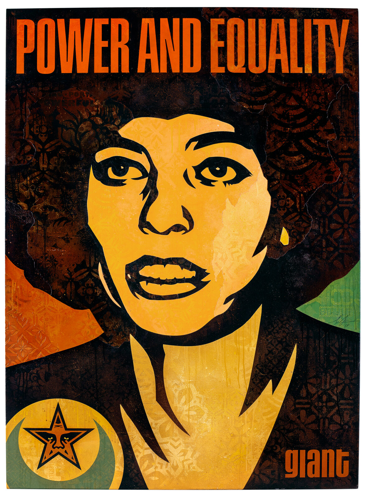 Angela Power And Equality - Obey Giant