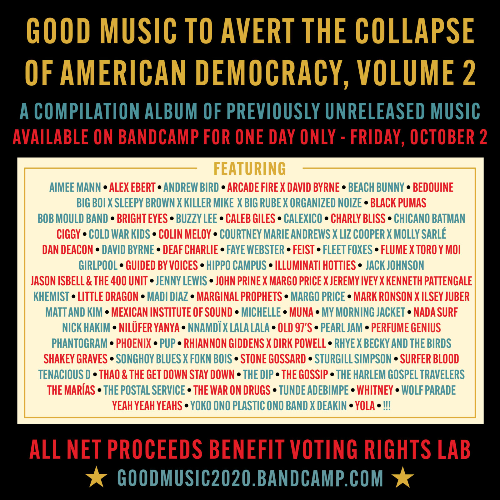 Good Music To Avert The Collapse Of American Democracy Volume 2 Obey Giant