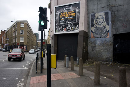 OBEY GIANT Bombing Pictures in London