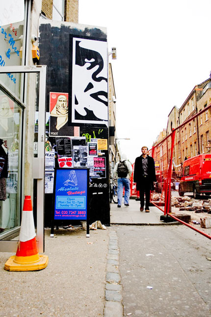 OBEY GIANT Bombing Pictures in London