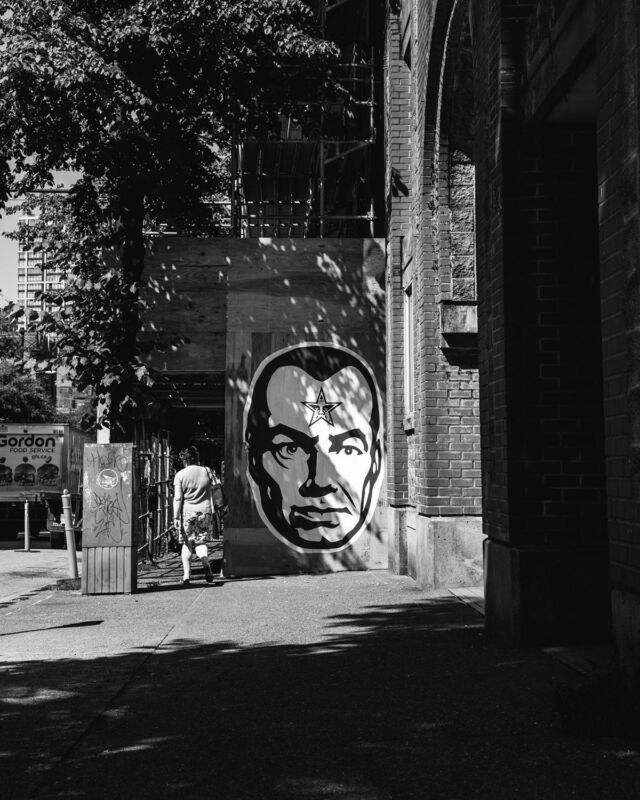 Street shot by @jonathanfurlong. The “Obey Big Brother” image was based on the actual Big Brother poster from the 1950s’ movie version of 1984. I thought it was the most recognizable manifestation of Big Brother, as opposed to the Big Brother image that I created as a personal reinterpretation of the concept. Orwell’s ideas always resonated with me, so I thought it fitting to pay homage, especially since many of those ideas were already integrated into the Obey campaign. –S

#OBEY #OBEYGIANT #ShepardFairey