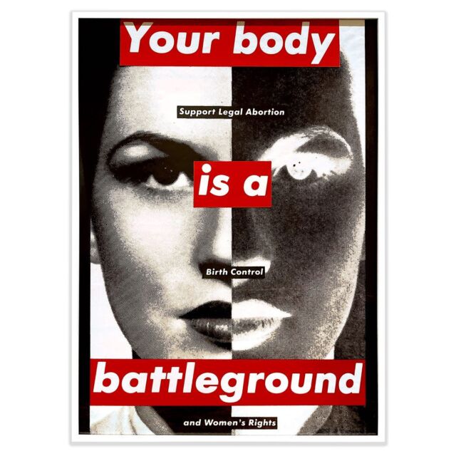 #BarbaraKruger is one of my biggest influences. My Obey logo is equally inspired by Kruger’s graphic design and by the movie “They Live.” When I first started doing street art in the late 80s and early 90s, I saw countless knock-offs of Kruger’s style for college campus political statements and posters of dissent. Kruger’s style was eye-catching, saying, “pay attention and take this seriously.” Her work is a reminder that art can be a powerful tool for social change and that artists have a responsibility to use their platforms to speak out against injustice.

With the courtesy of Kruger and Sprüth Magers Gallery (@spruethmagers), this poster of hers from 1989 is currently on view at my gallery @subliminalprojects for the group exhibition, Visual Language: The Art of Protest, on view through March 25th. In honor of #InternationalWomensDay, here’s to a woman who inspires me and my work.
–Shepard