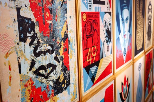 I sat down with Alex Pope from @StraatMuseum while I was in Amsterdam for my show Printed Matters: Raise the Level which is up until October 15th. @JuxtapozMag has the full interview available in the link in bio, here’s an excerpt from the conversation:

Alex Pope: A lot has been said about your meteoric rise from underground artists to household name, if you will. A lot of terrible takes as well, like you once said - and I love this quote - "People like to talk shit but it's usually to justify their own apathy." Still, it's got to be somewhat weird for yourself to have achieved major art success with counterculture artworks. How does Shepard Fairey himself experience this?

Shepard Fairey: I see my career as a slow and steady evolution and progression while maintaining the principles I've had more or less since I was a teenager. But understanding that as my career evolves, my audience broadens and I can't remain an underground secret, really it's my work, not me, that I'm hoping that people experience and look into, look for answers to why I'm doing what I do, look for other examples of the work and understand that what I'm doing is an ever expanding mosaic of works that largely have similar themes and there's a cumulative effect to the body of work, a cumulative impact hopefully. I've worked steadily for over 30 years to achieve what I have as an artist with my fine art career, with my murals, with my clothing line, with my notoriety for projects I've done for social and political causes, and it’s motivated by my belief in art as a tool of empowerment and justice, not by the pursuit of fame or fortune for me.