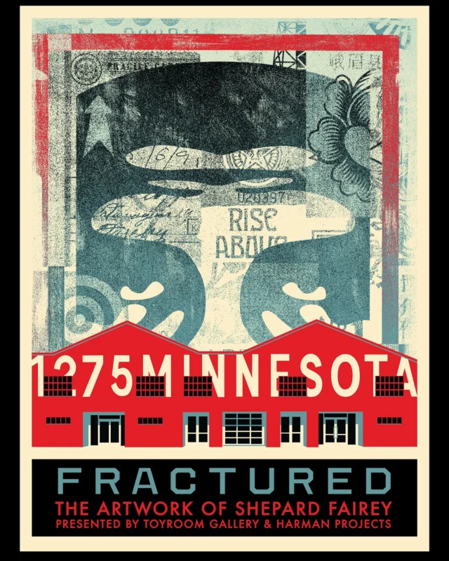 @harmanprojects and @toyroomgallery are pleased to present Fractured, a solo exhibition by Shepard Fairey (@obeygiant). Coming to San Francisco’s @minnesotastreetproject next month, starting with an opening night reception on Saturday, June 14th. Stay tuned for more information coming soon!

#shepardfairey #obeygiant #harmanprojects #toyroomgallery #minnesotastreetproject #streetart #sfstreetart #sanfranciscostreetart #bayareastreetart