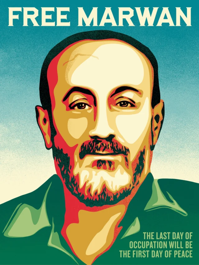 24 years ago, Israel imprisoned Marwan Barghouti, an elected parliamentarian.
His lawyer just reported has been assaulted 3 times in the last month.
International experts have described his trial as illegal and flawed.
Israel hoped the world would forget him.
Yet despite decades behind bars, he remains Palestine’s most popular leader.
Like Nelson Mandela, his struggle for freedom is the struggle of an entire nation.

Free Marwan. Free Palestine.