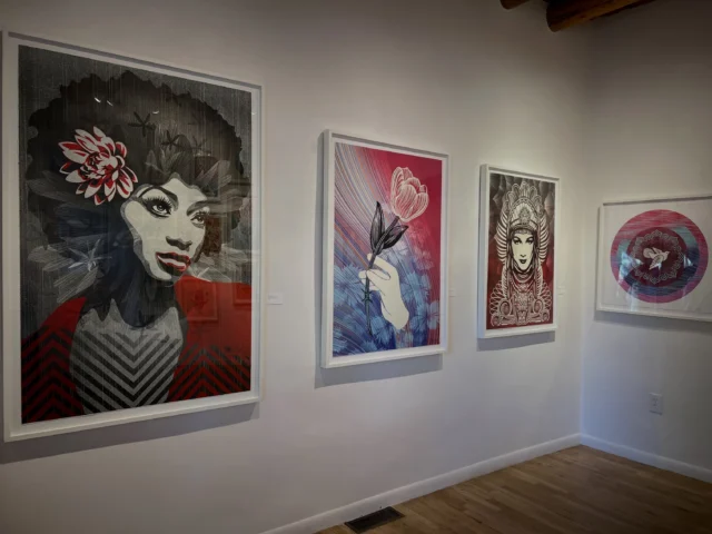 If you’re in Santa Fe, New Mexico, don’t miss CULTIVATE JUSTICE, which closes on August 10th at @turnercarrollgallery. This exhibition features prints on paper and multimedia pieces, as well as highly collectible original works buting in the US for the first time after being on view at other exhibitions at European museums and galleries. I hope you check it out!
-Shepard

Photos by @turnercarrollgallery
