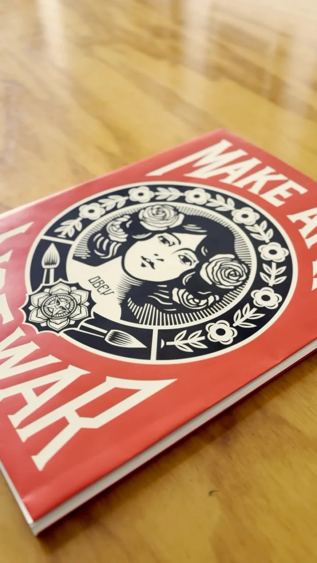 “OBEY: Power to the Peaceful” offers an overview of Shepard Fairey’s work and the key directions of his artistic practice, highlighting how his images are created to circulate in public spaces and engage with a global audience. The book accompanies the exhibition dedicated to the artist at the Gallerie d’Italia in Naples (May 6 – September 13, 2026), underscoring the intersection of street art’s visual language and the city’s cultural context.

Signed copies of “OBEY: Power to the Peaceful” are exclusively available now in the Obey Giant Store. The cover of this special book also expands into a full exhibition poster. Visit the link in bio for more details!