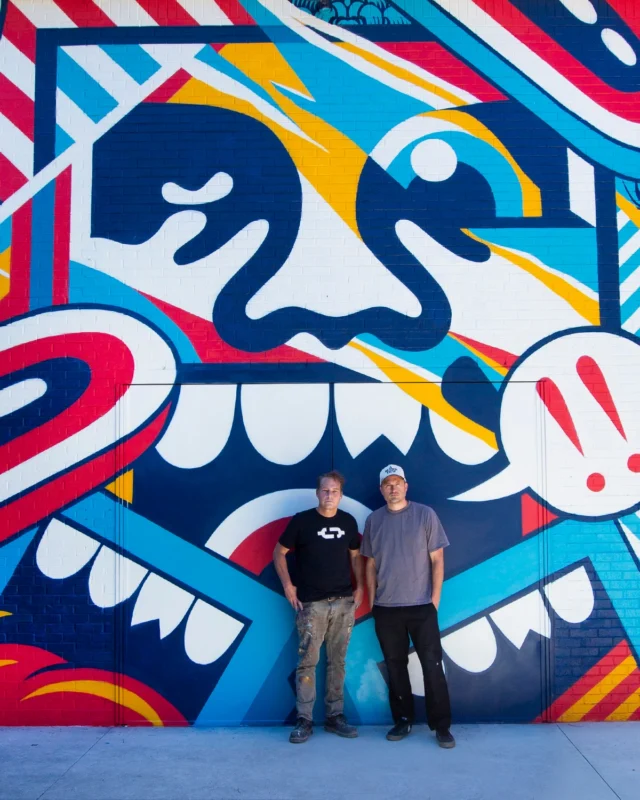Two worlds coming together. 👀

We’ve been working on something special together here in ATL. Excited to share more tomorrow.

Shepard Fairey – ‘New Day Rising’ Solo Exhibition at @abvgallery 
Opening Reception | October 24 | 6–10 PM
